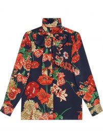 Gucci Spring Bouquet Silk Shirt - Farfetch at Farfetch